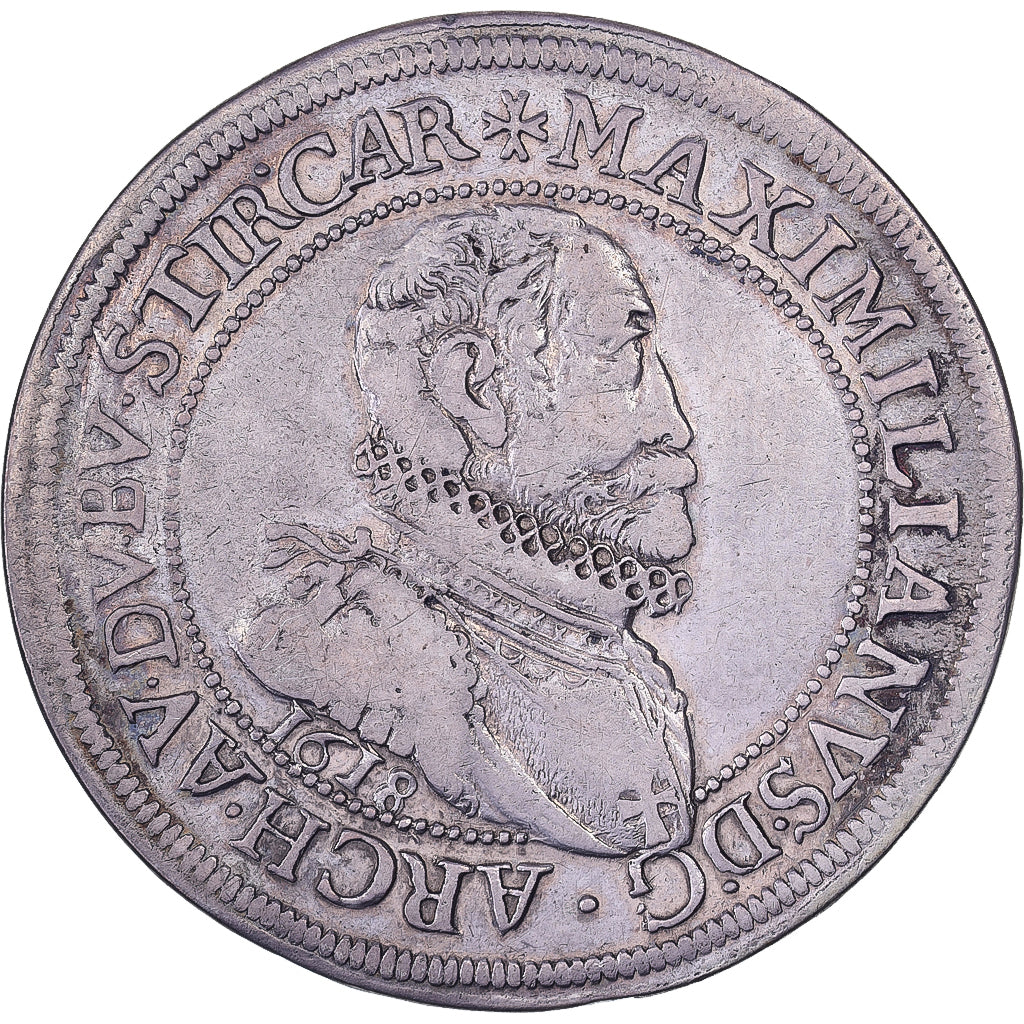 Landgraviate of Upper Alsace, Maximilien III, 1 Thaler, 1618, Ensisheim