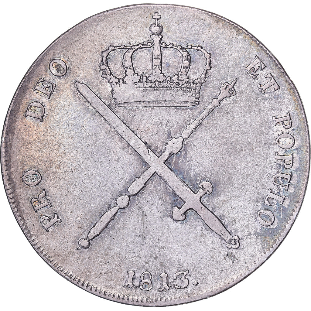 Kingdom of Bavaria, Maximilian III Joseph, Kronenthaler, 1813, Munich, Silver