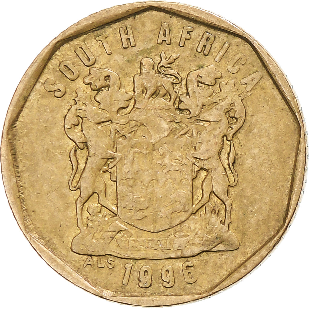 Afrique du Sud, 10 Cents, 1996.