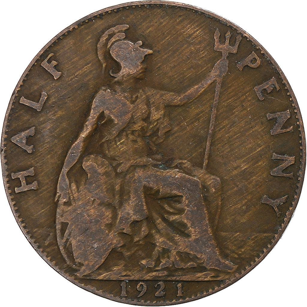 Grã-Bretanha, 1/2 Penny