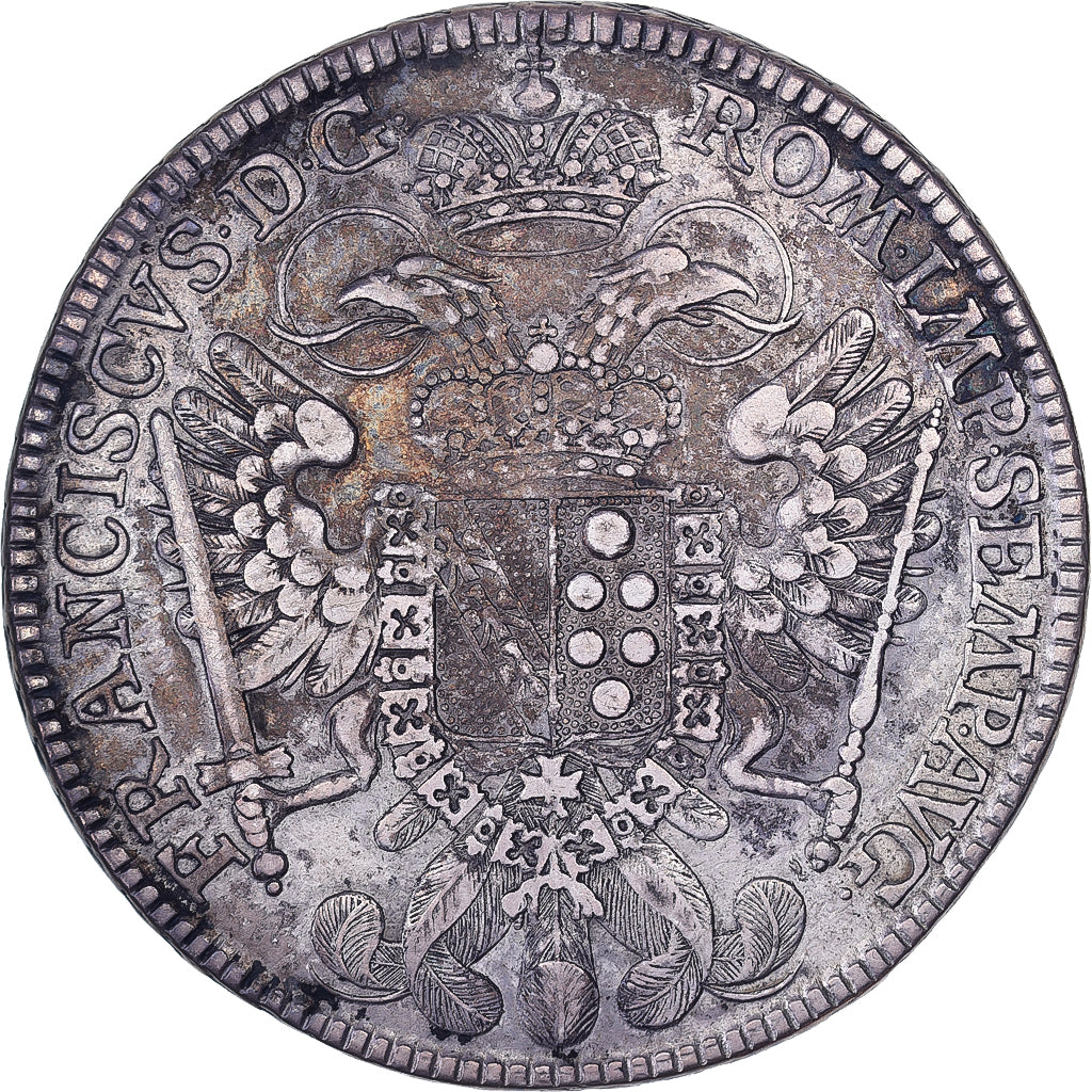 Free city of Nuremberg, Joseph II, 1 Thaler, 1765, Nuremberg, Plata, BC+, KM:347