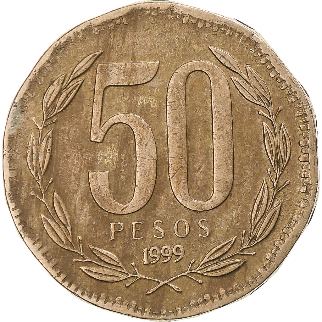 Chile, 50 Pesos, 1999