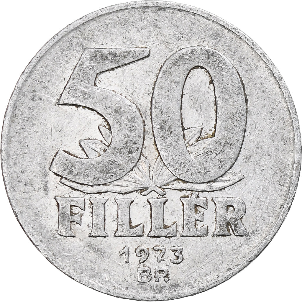 Ungheria, 50 Fillér, 1973