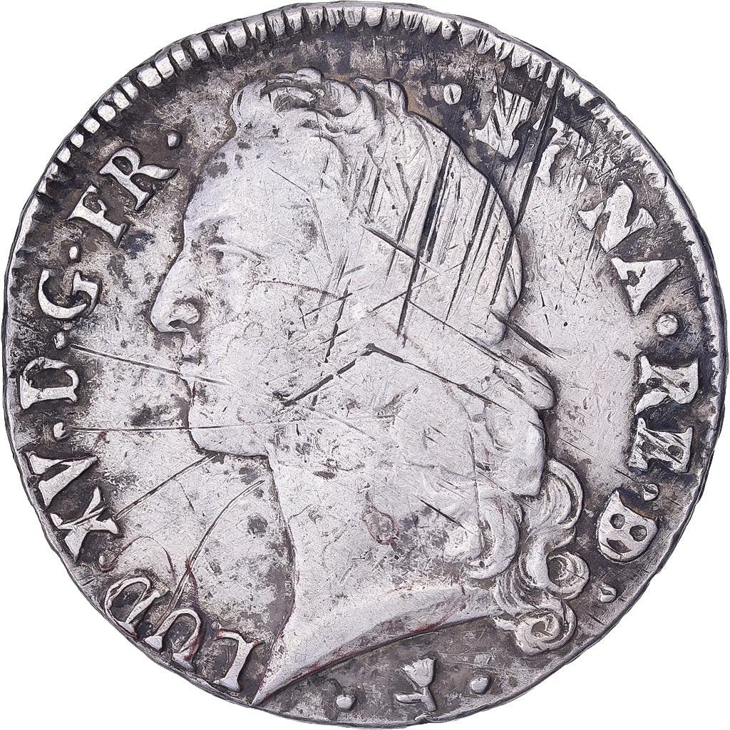 Frankreich, Louis XV, Écu de Béarn au bandeau, 1765, Pau, Silber, S