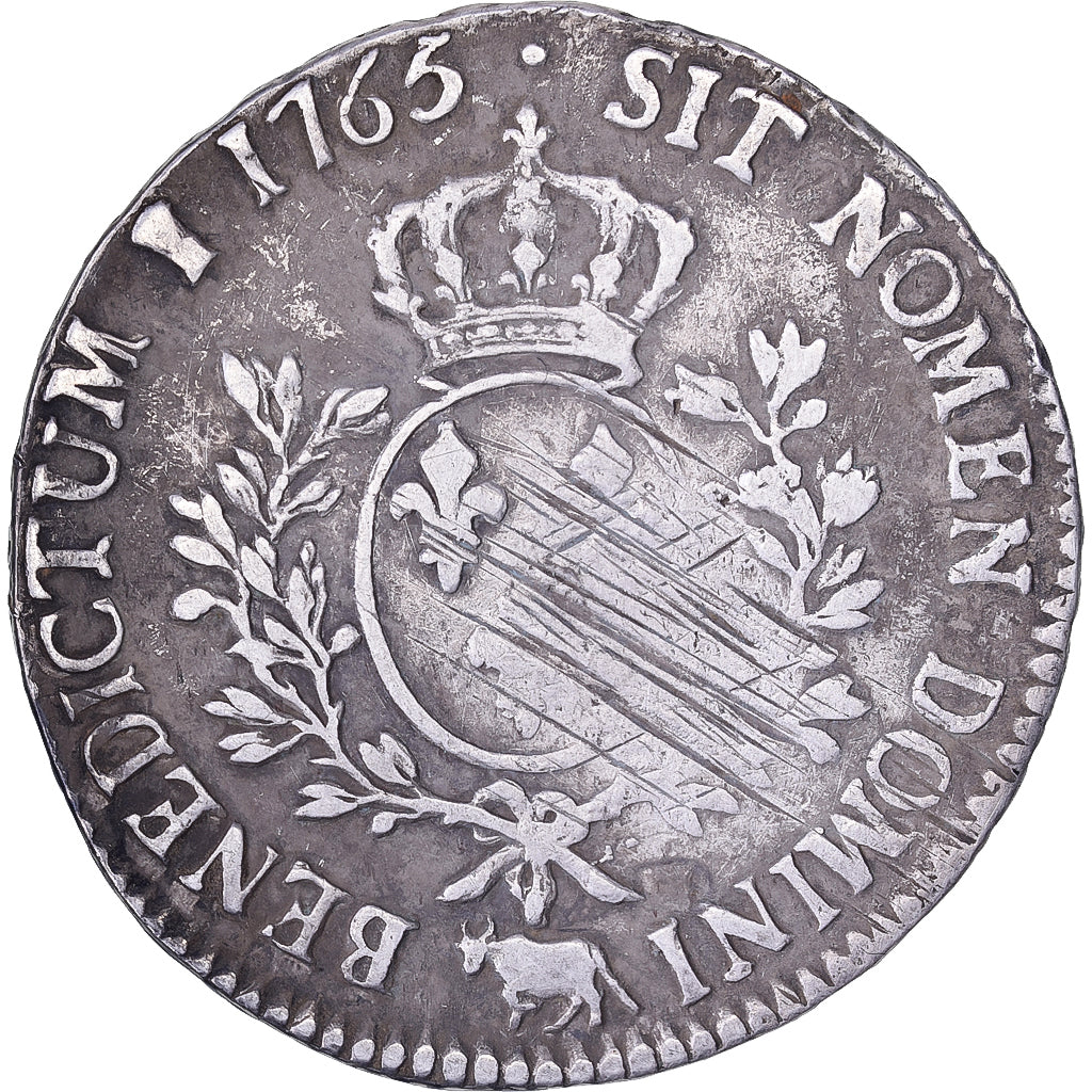 Frankreich, Louis XV, Écu de Béarn au bandeau, 1765, Pau, Silber, S