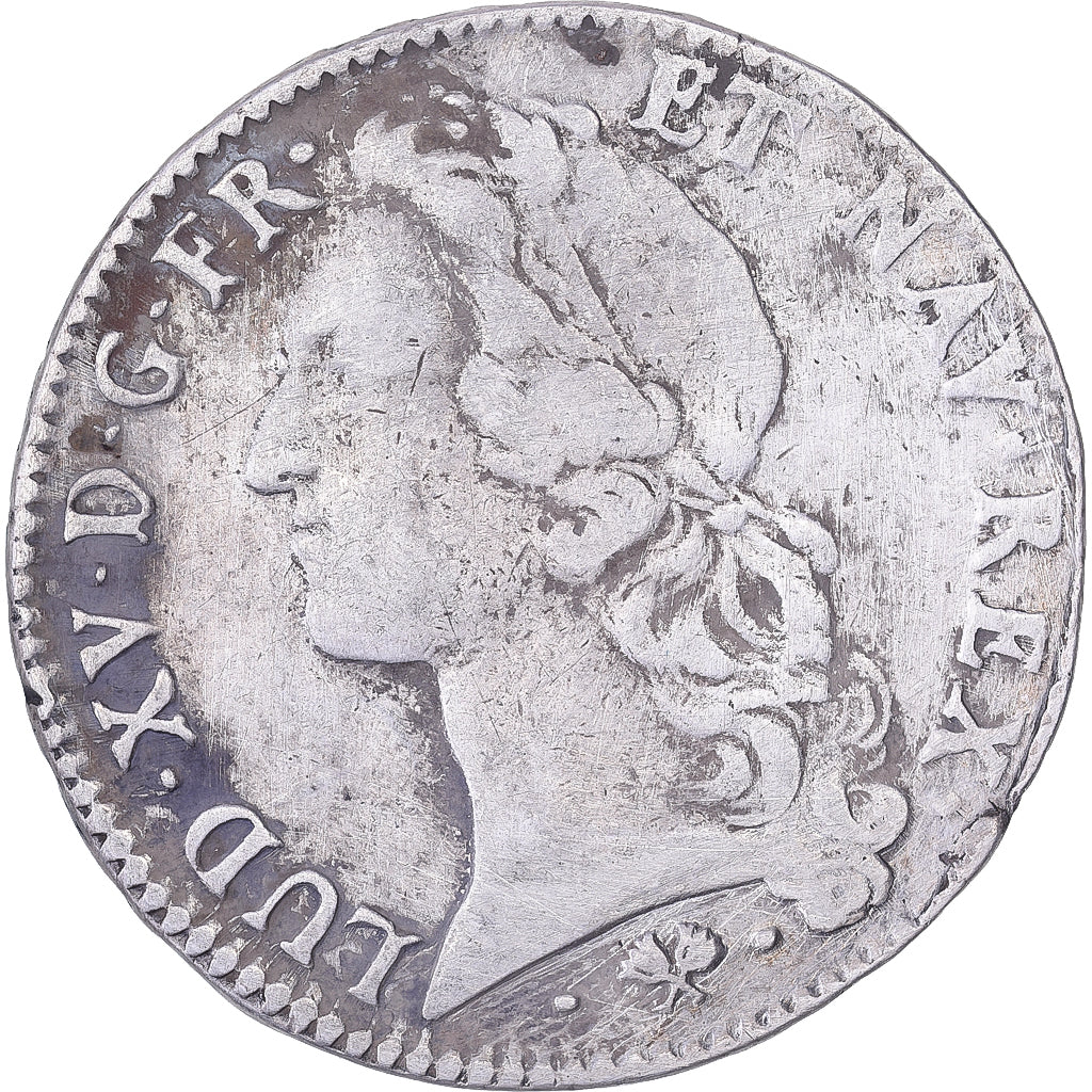 Frankreich, Louis XV, Écu au bandeau, 1765, Bayonne, Silber, S, Gadoury:322