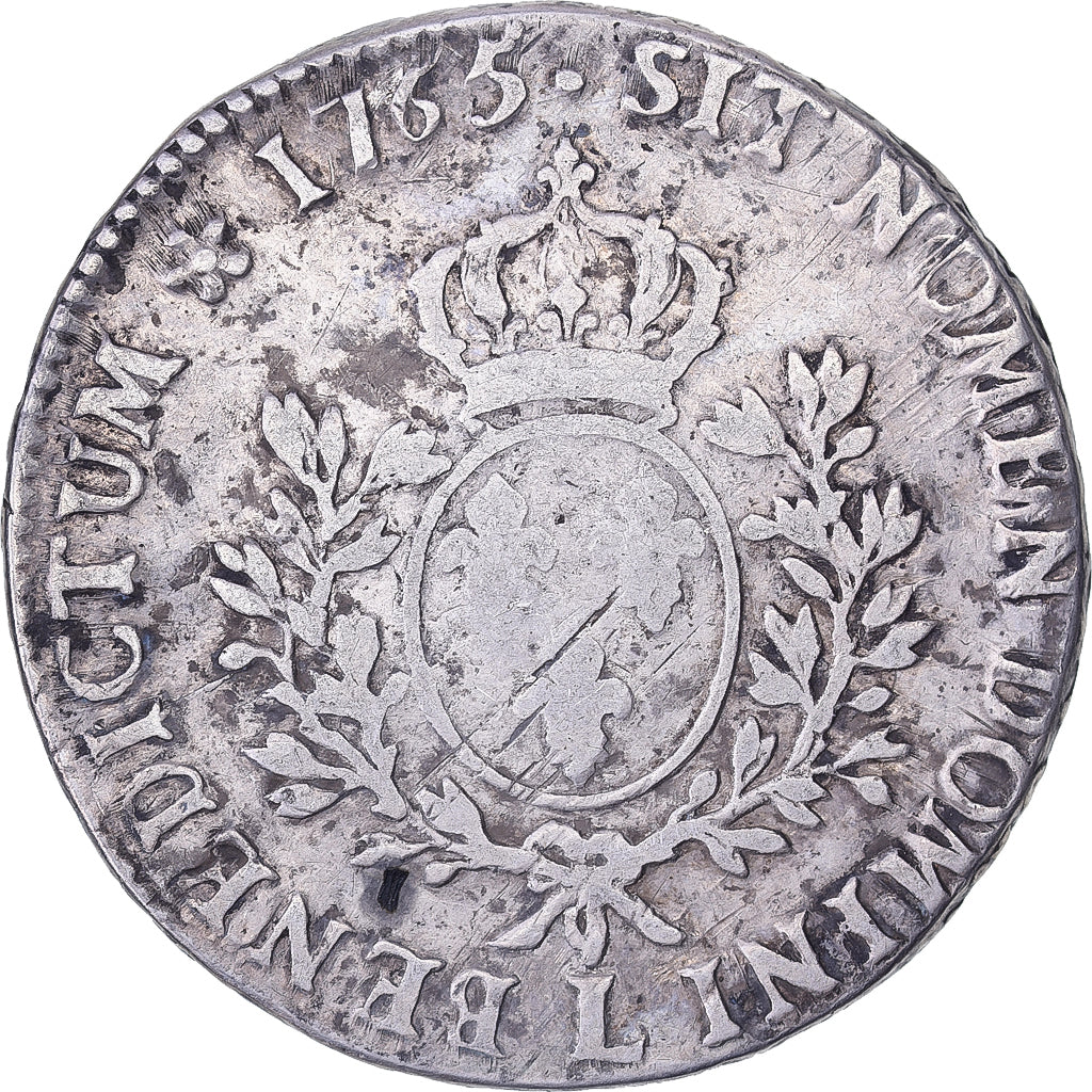 Frankreich, Louis XV, Écu au bandeau, 1765, Bayonne, Silber, S, Gadoury:322