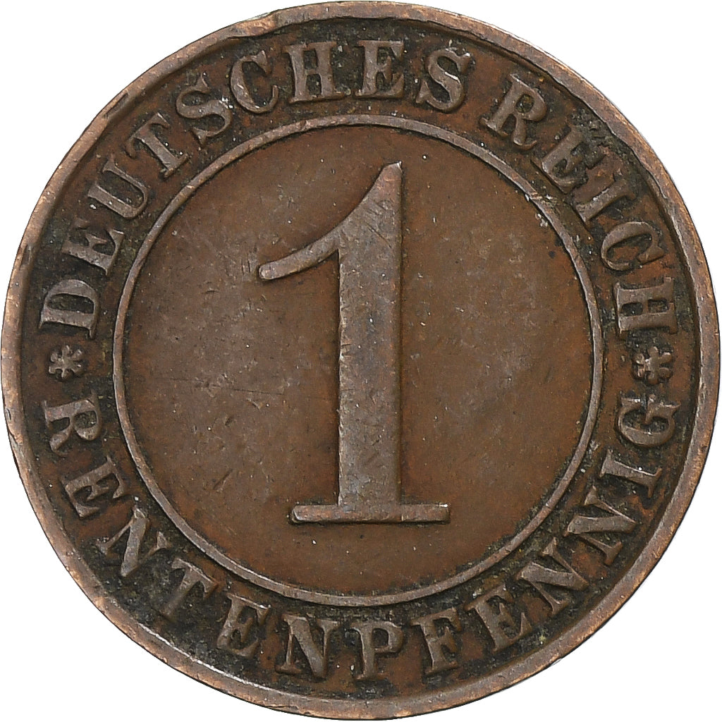 NIEMCY, REP. WEIMARSKA, Rentenpfennig, 1923