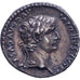 Tiberius, Denarius, 14-37, Lugdunum, Silver, AU(50-53), RIC:30