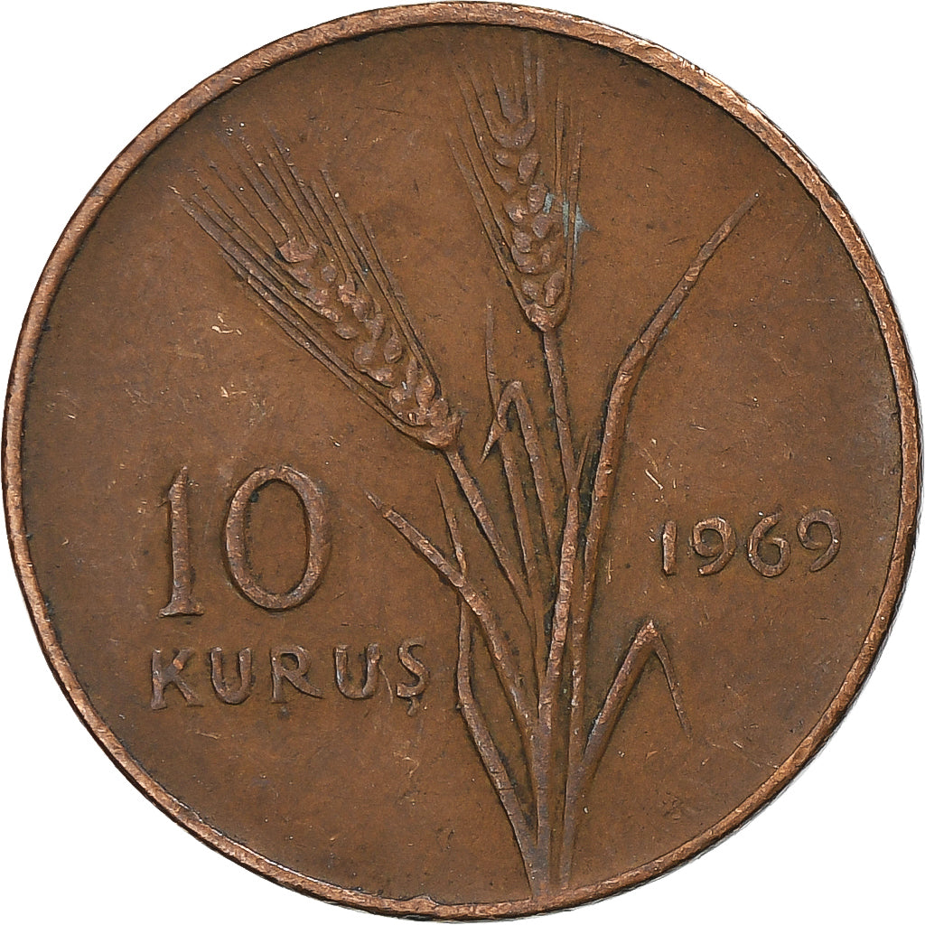 Türkei, 10 Kurus, 1969