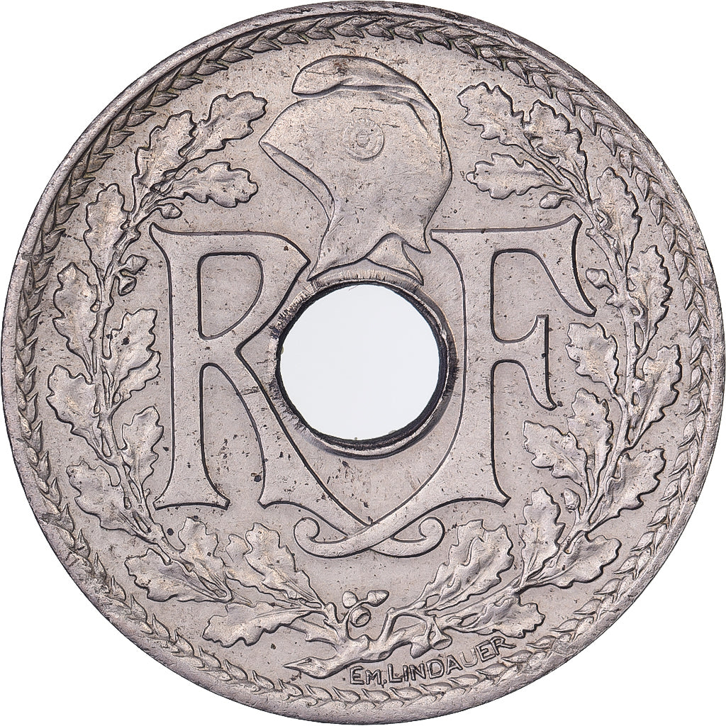 France, 25 Centimes, Lindauer, 1940, Paris, Maillechort, SUP, Gadoury:381