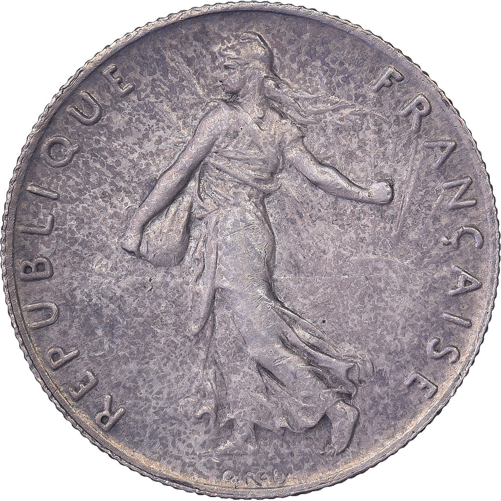 France, 50 Centimes, Semeuse, 1897, Paris, Silver, AU(50-53), Gadoury:420