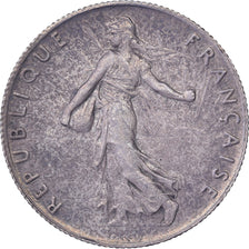 France, 50 Centimes, Semeuse, 1897, Paris, Silver, AU(50-53), Gadoury:420