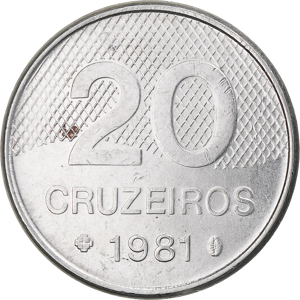 Brasile, 20 Cruzeiros, 1981