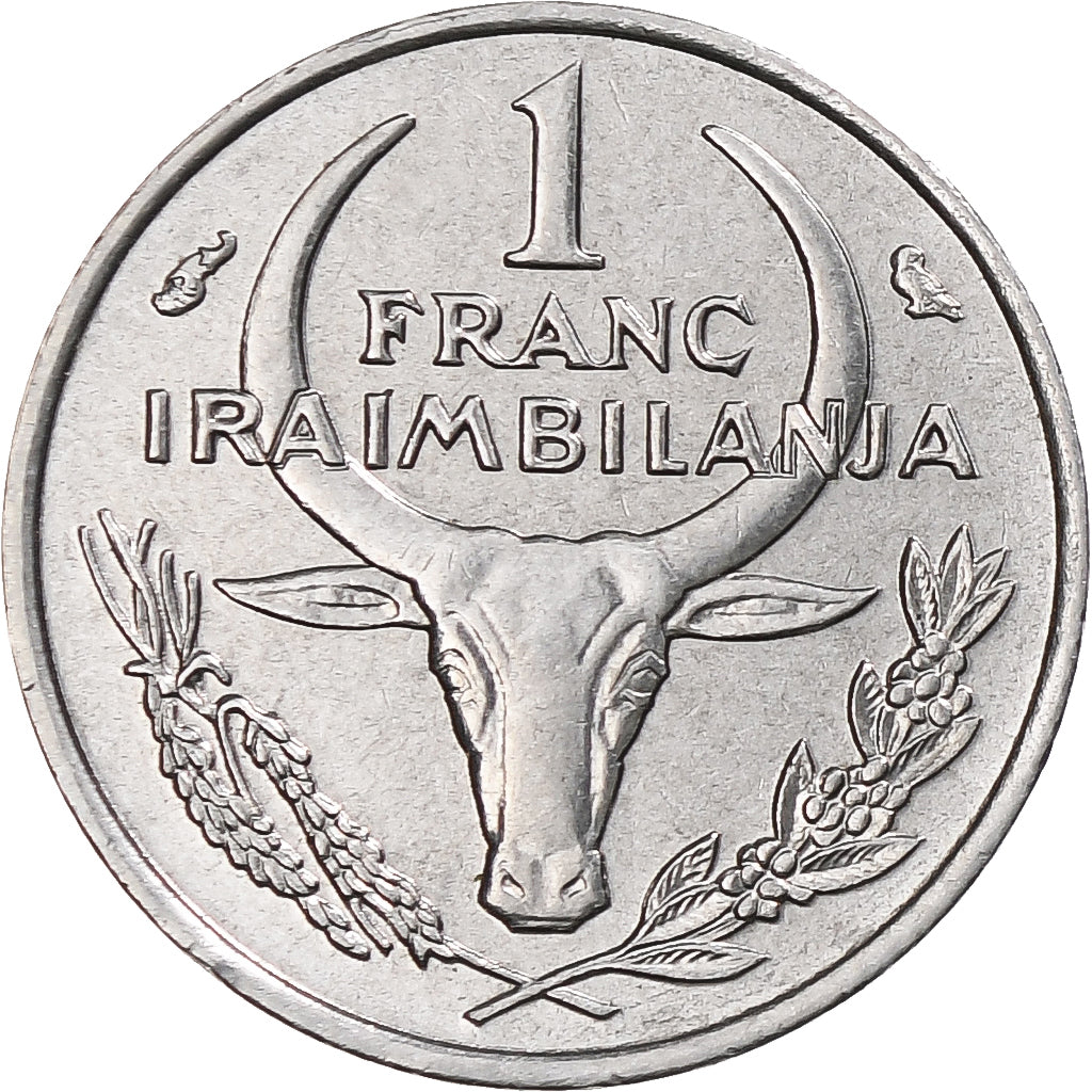 Madagascar, Franc, 1966