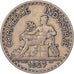 Francia, 2 Francs, Chambre de commerce, 1927, Paris, Rame-alluminio, MB+