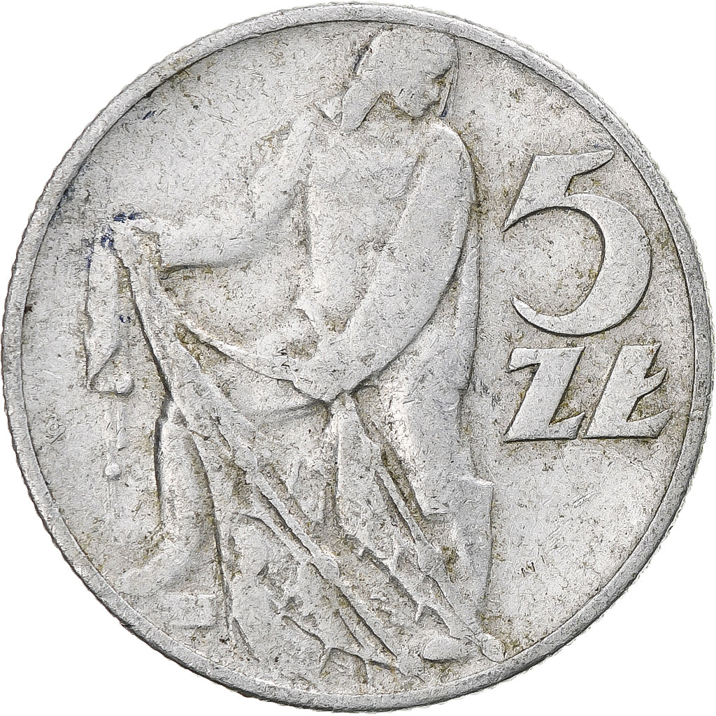 Polen, 5 Zlotych, 1960