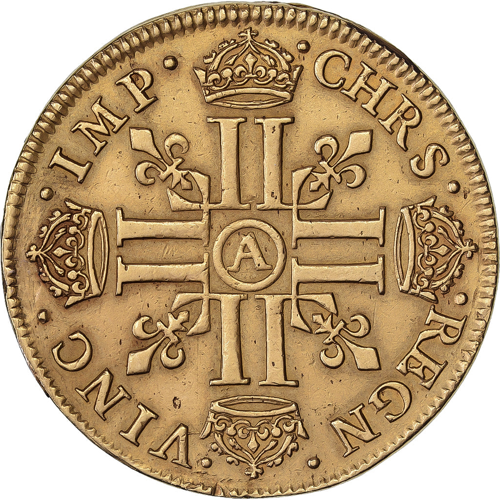 France, Louis XIII, Double Louis d'or, 1640, Paris, Gold, EF(40-45), Gadoury:59