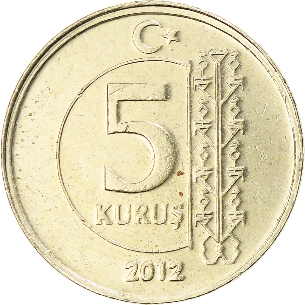 Turkije, 5 Kurus, 2012