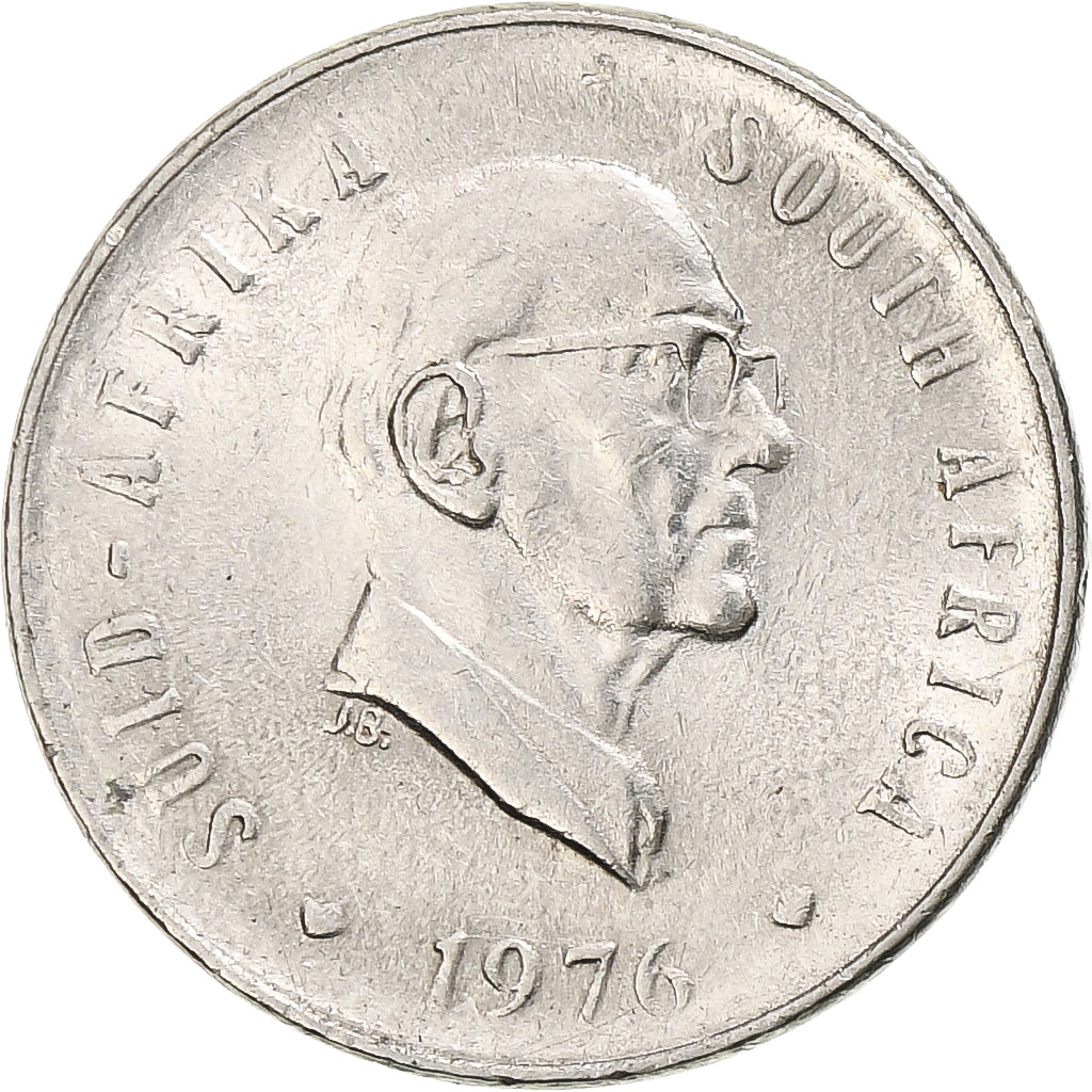 Afrique du Sud, 5 Cents, 1976