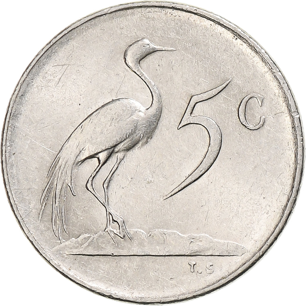 Afrique du Sud, 5 Cents, 1976