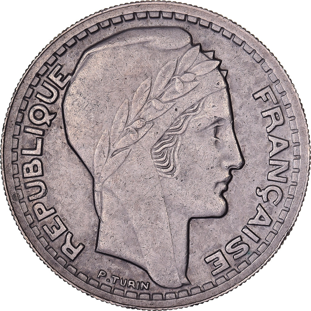 Frankreich, 10 Francs, Turin, 1945, Paris, Cupronickel, SS, Gadoury:810a