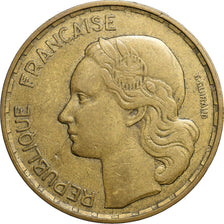 France, 50 Francs, Guiraud, 1950, Paris, Cupro-Aluminium, VF(20-25), Gadoury:880