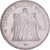 France, 50 Francs, Hercule, 1974, MDP, Obverse of 20 francs, Silver, AU(50-53)