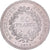 France, 50 Francs, Hercule, 1974, MDP, Obverse of 20 francs, Silver, AU(50-53)