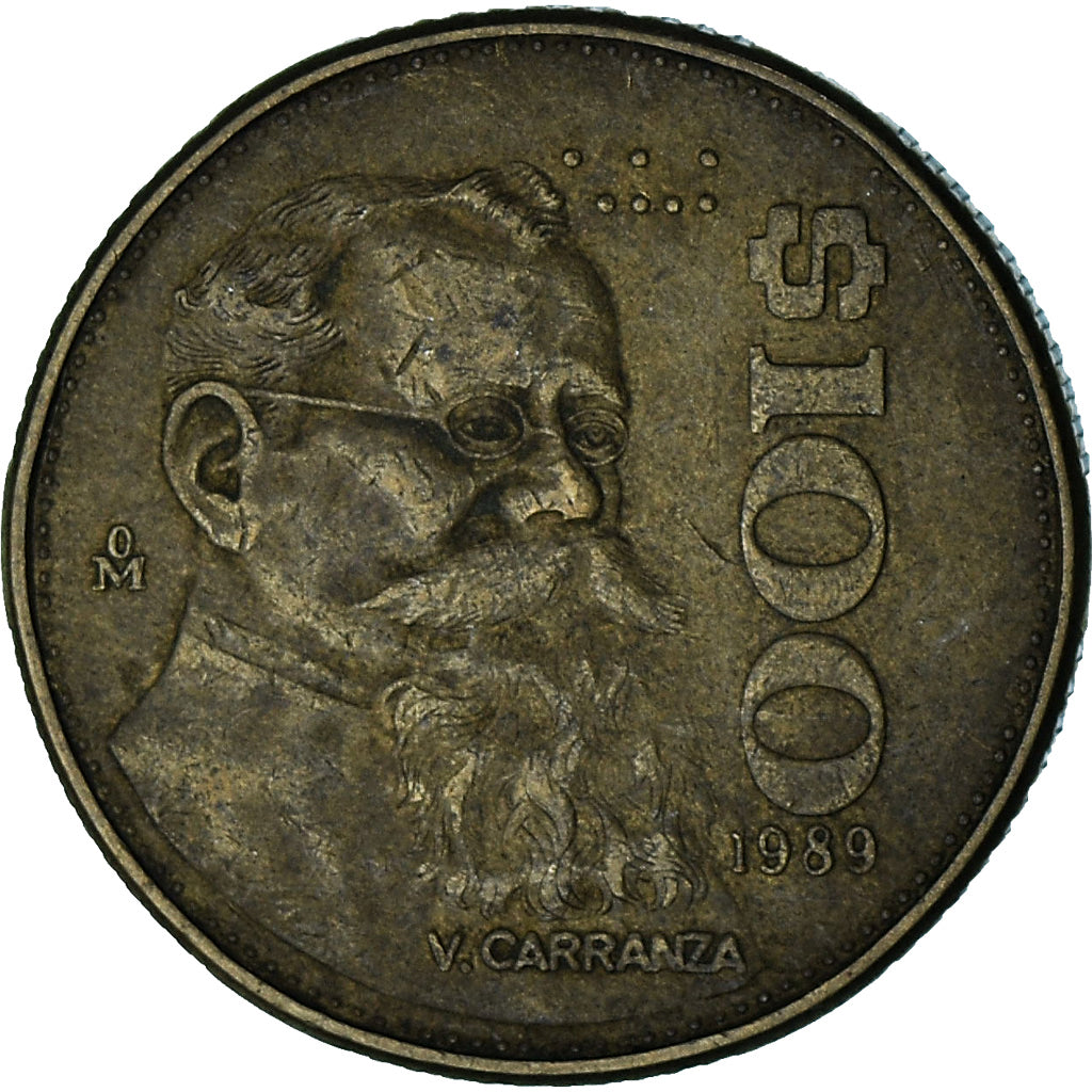 Messico, 100 Pesos, 1989