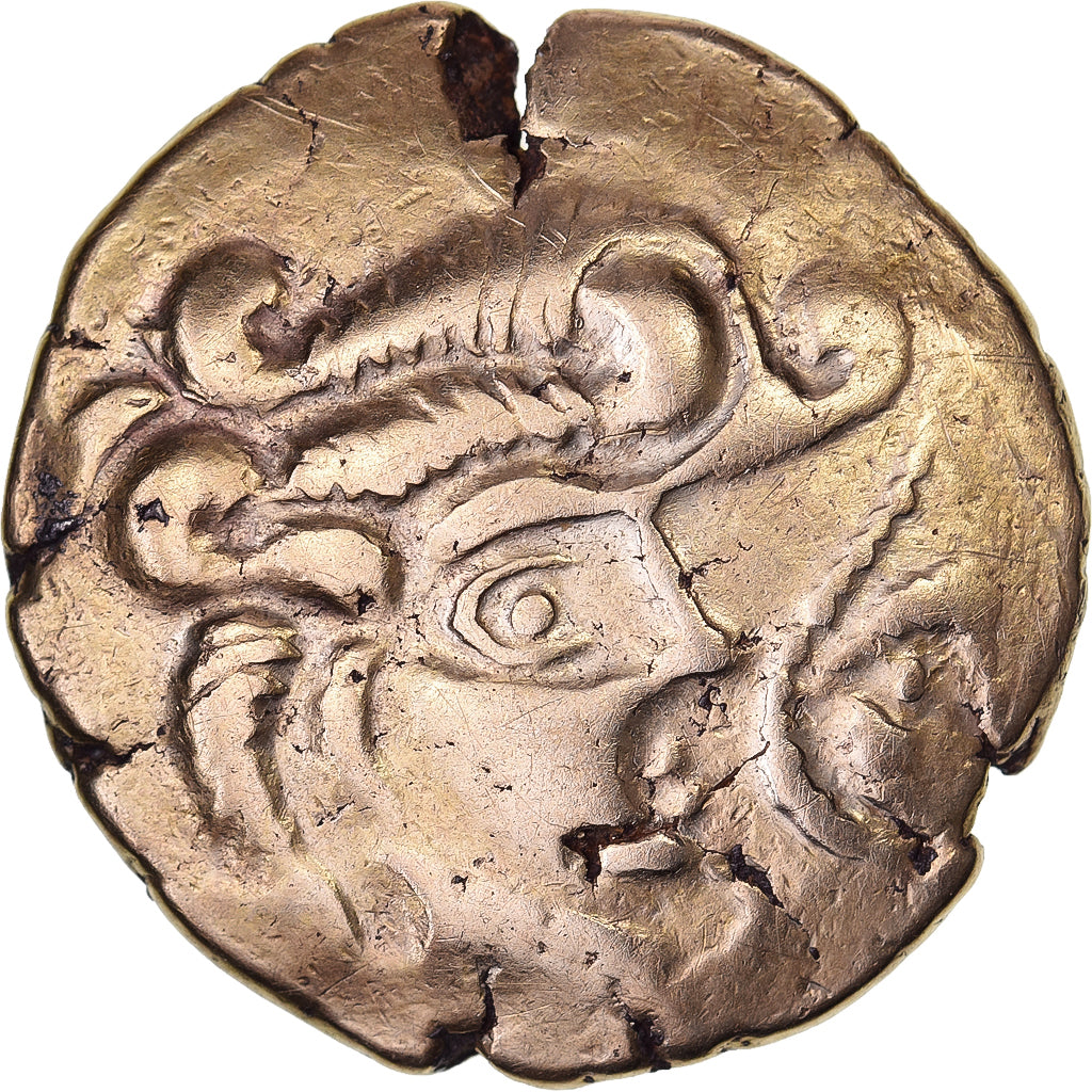 Osismii, Stater, 80-50 BC, Elettro, BB, Delestrée:S 2219 A