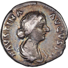 Faustina II, Denarius, 161-176, Rome, Silver, VF(30-35), RIC:677