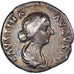 Faustina II, Denarius, 161-176, Rome, Silver, VF(30-35), RIC:677