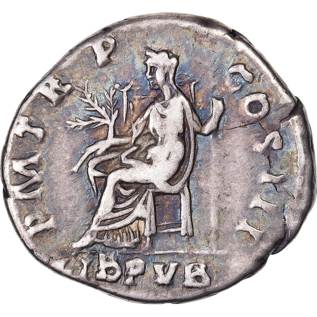 Hadrian, Denarius, 120-121, Rome, Srebro, VF(30-35), RIC:367