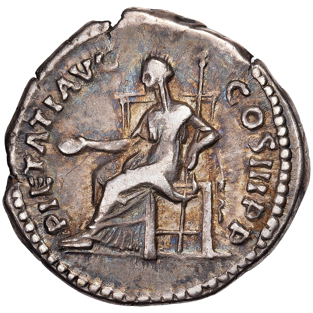 Hadrian, Denarius, 129-130, Rome, Silver, VF(30-35), RIC:1113