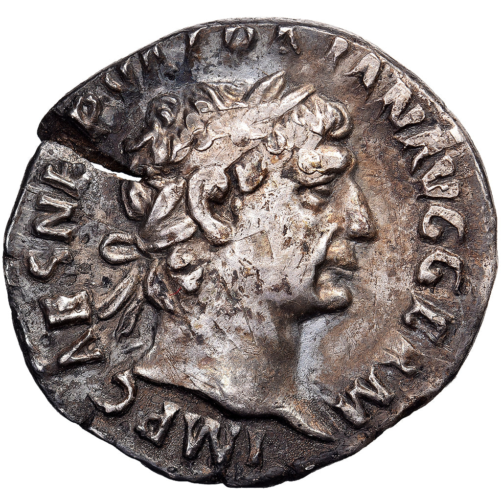 Trajan, Denarius, 101-102, Rome, Zilver, FR+, RIC:60