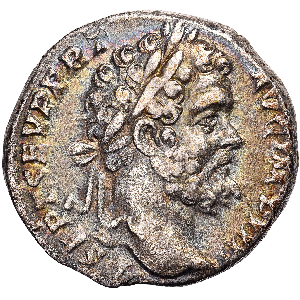 Septimius Severus, Denarius, 194-195, Rome, Silver, EF(40-45), RIC:46