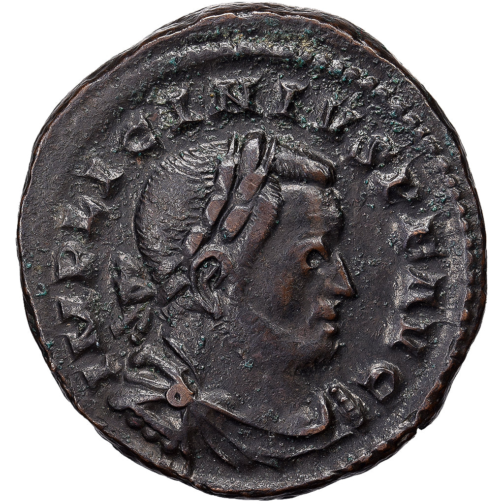 Licinius I, Æ Unit, 310-313, Trier, Brązowy, VF(30-35), RIC:845b