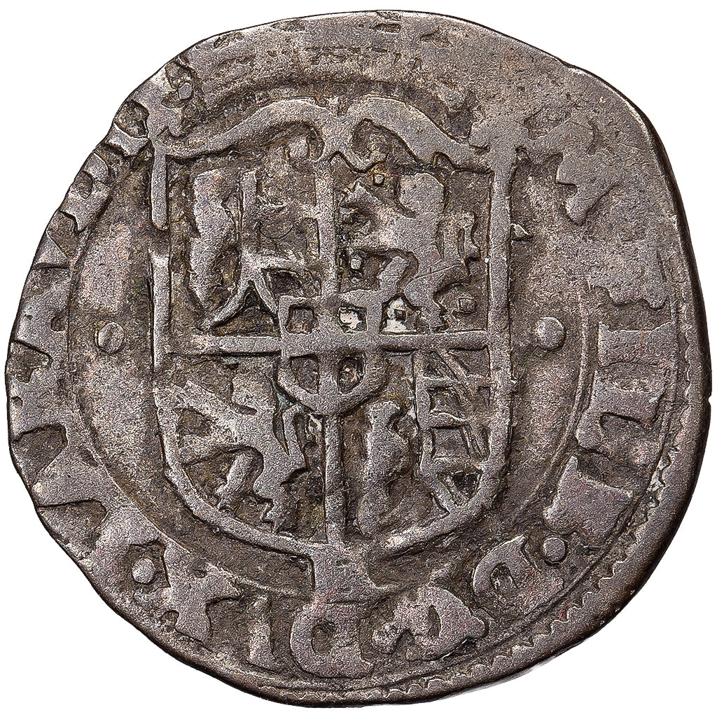 Duché de Savoie, Emmanuel-Philibert, 1 Sol, 1578, Bourg-en-Bresse, Billon, TB