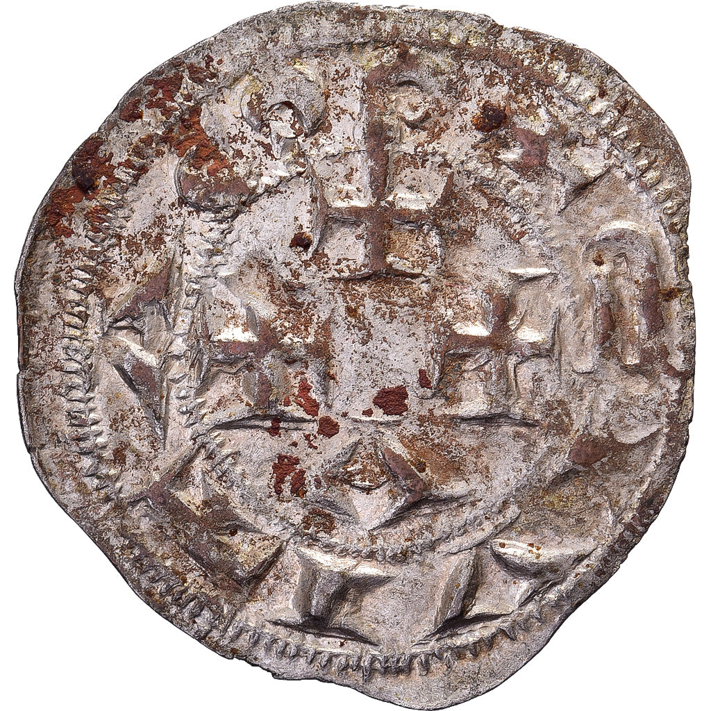 Bishopric of Cahors, Denarius, 1240-1260, Cahors, Billon, SS
