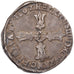 France, Henri IV, 1/4 Ecu, 1602, Bordeaux, Argent, TB, Gadoury:597