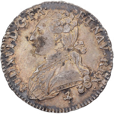 France, Louis XVI, 1/2 Ecu aux branches d'olivier, 1789, Paris, Silver