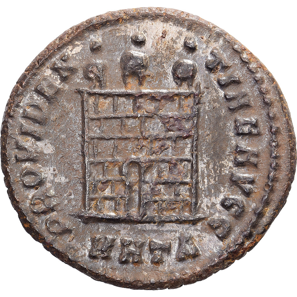 Licinius I, Follis, 317, Heraclea, Brązowy, EF(40-45), RIC:17