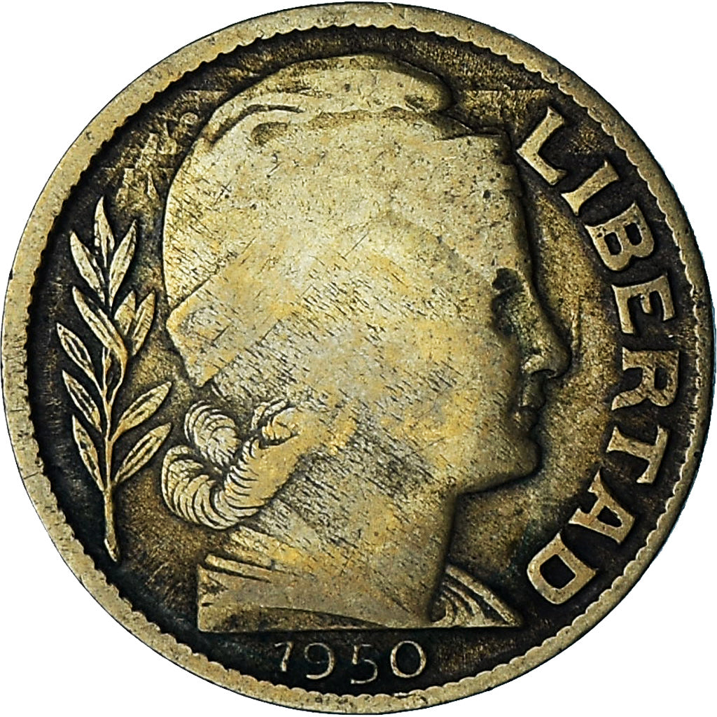 Argentina, 10 Centavos, 1950
