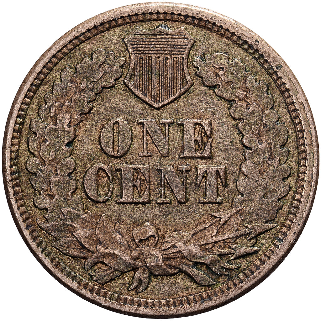 United States, 1 Cent, Indian Head, 1863, Philadelphia, Copper-nickel
