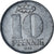République démocratique allemande, 10 Pfennig, 1965