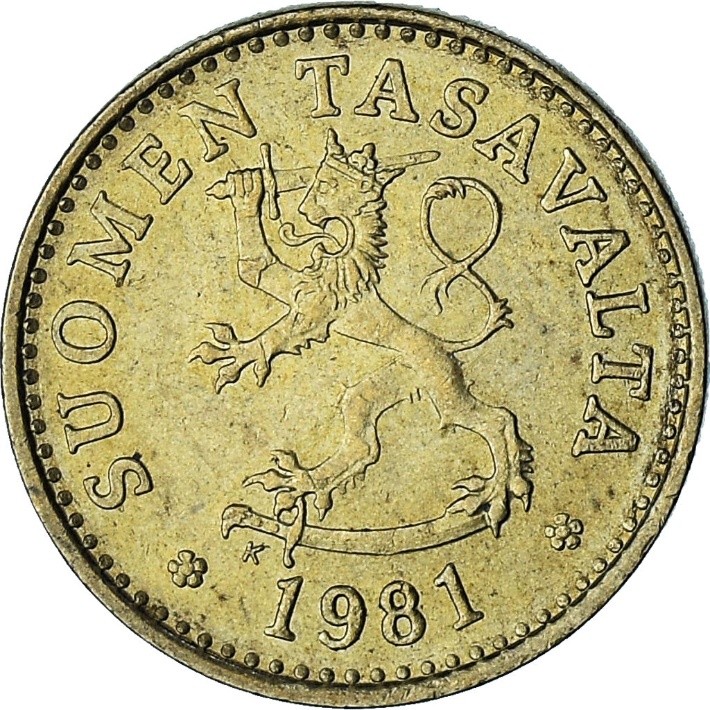 Finlandia, 10 Pennia, 1981