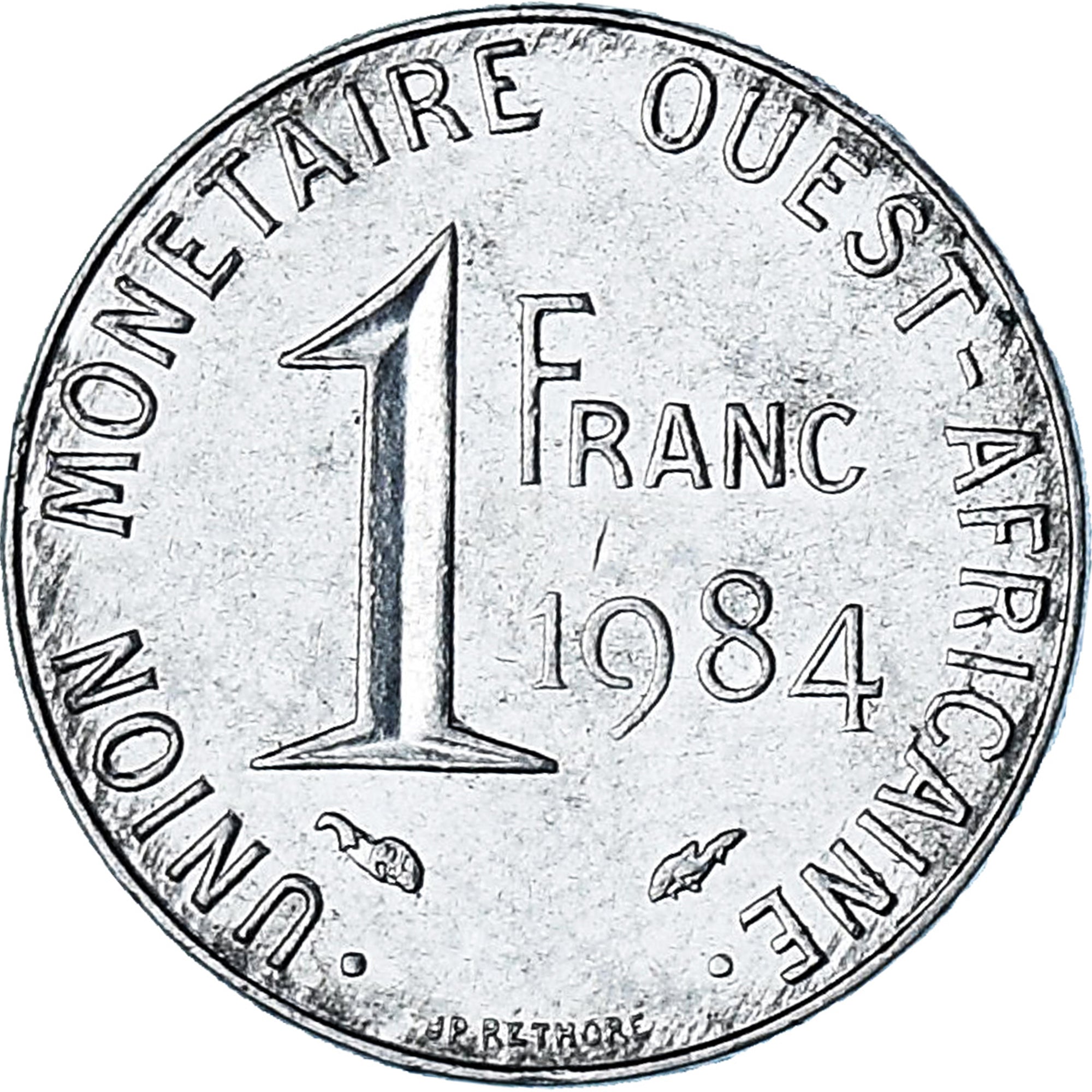 Estados del África Occidental, Franc, 1984