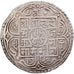 Nepal, Surendra Vikrama, 1 Mohar, 1792 (1870), Silver, EF(40-45), KM:602