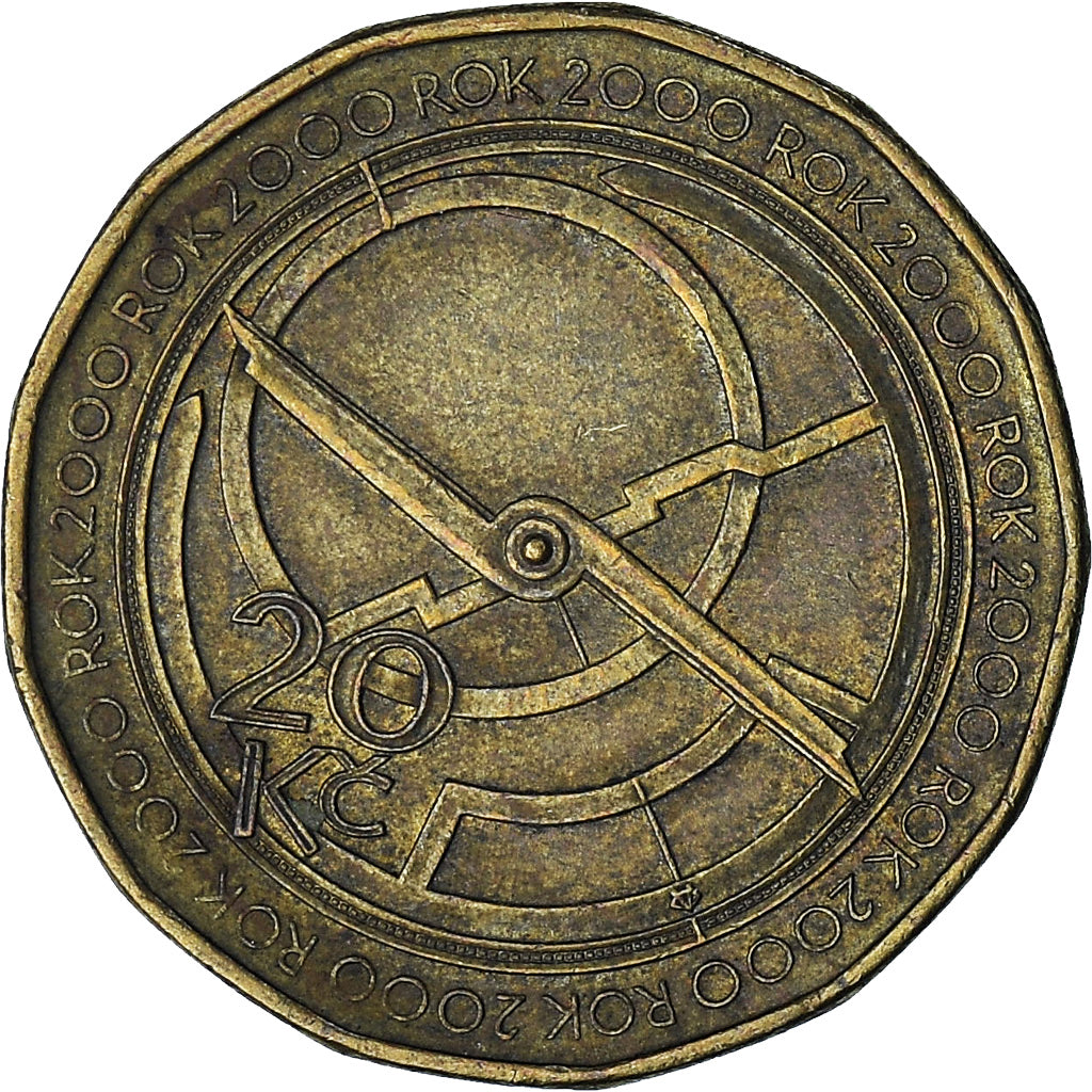 République Tchèque, 20 Korun, 2000